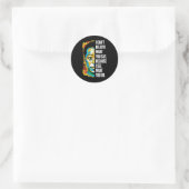 James Baldwin Graffiti Art Juneteenth Black Histor Runder Aufkleber (Tasche)