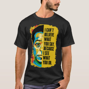 James Baldwin Graffiti Kunst Juneteenth BHM (1) T-Shirt