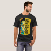 James Baldwin Graffiti Kunst Juneteenth BHM (1) T-Shirt (Vorne ganz)