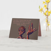 James Baldwin Karte (Gelbe Blume)