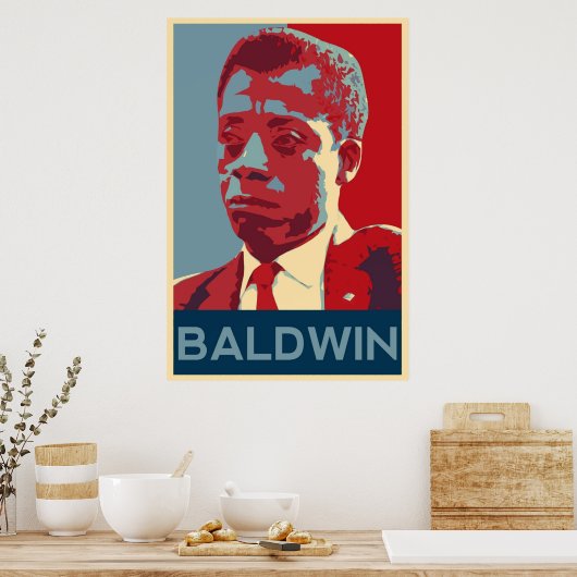 James Baldwin Poster (Küche)
