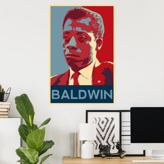 James Baldwin Poster (Heimbüro)