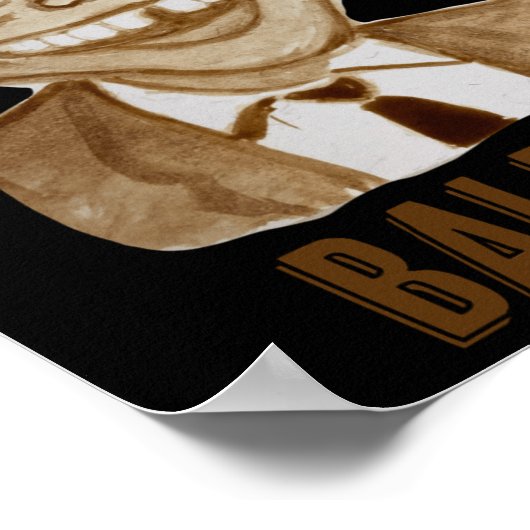 James Baldwin Poster (Ecke)