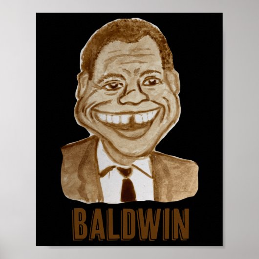 James Baldwin Poster (Vorne)