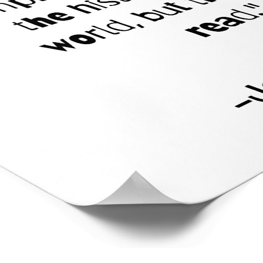 James Baldwin Quote Poster (Ecke)