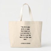 James Baldwin Reader Tasche (Vorne)