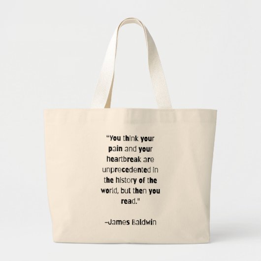 James Baldwin Reader Tasche (Vorne)