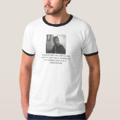James-Baldwin-Zitat T-Shirt (Vorderseite)