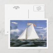 James Bard American Eagle Fine Art Postkarte (Vorne/Hinten)