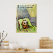 @james_blue_cat Irkafirka print Poster (Küche)