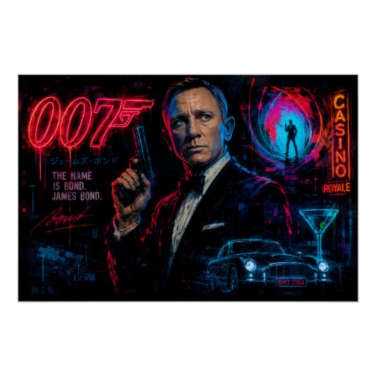 James Bond 007 Agent Poster (Vorderseite)