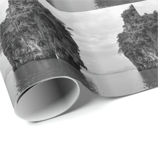 James Bond-Insel Geschenkpapier (Rolleneckpunkt)