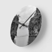 James Bond Island Runde Wanduhr (Winkel)