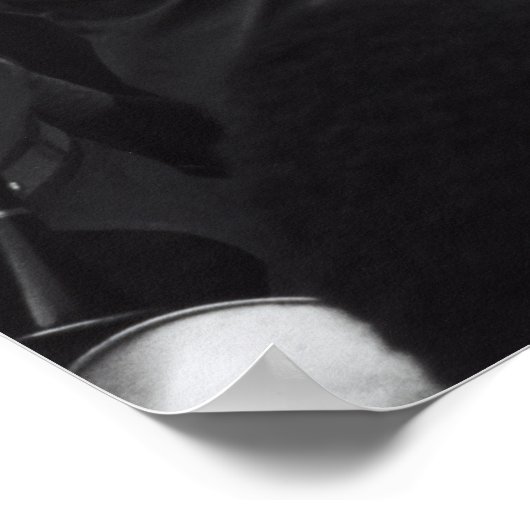 James Brown - Kaduna Airport, 1970 Poster (Ecke)