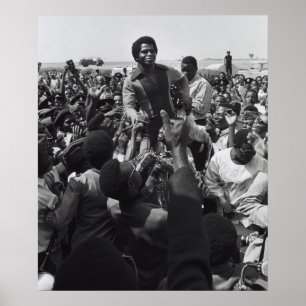 James Brown - Kaduna Airport, 1970 Poster