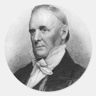 James Buchanan 15. Präsident Runder Aufkleber