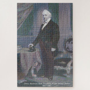 James Buchanan 15. Präsident von Amerika. Puzzle