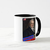 James Buchanan Baseball Card Tasse (VorderseiteRechts)