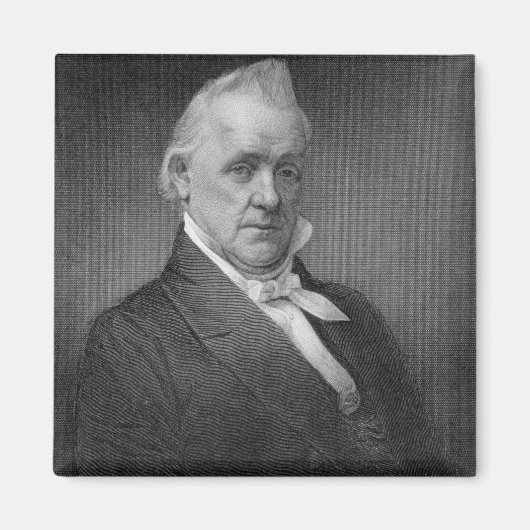 James Buchanan, graviert von Henry Bryan Hall (180 Magnet (Vorne)
