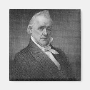 James Buchanan, graviert von Henry Bryan Hall Magnet