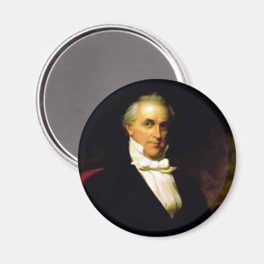 James Buchanan Magnet (Vorderseite/Rückseite)