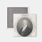 James Buchanan Magnet (Vorderseite/Rückseite)