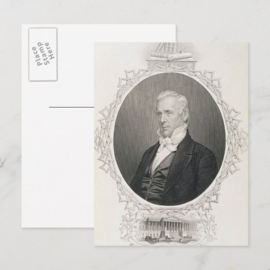 James Buchanan Postkarte (Vorne/Hinten)