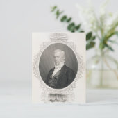 James Buchanan Postkarte (Stehend Vorderseite)