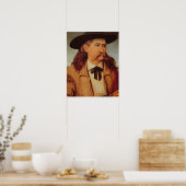 James Butler 'Wild Bill' Hickok (1837-76) 1874 (oi Poster (Küche)