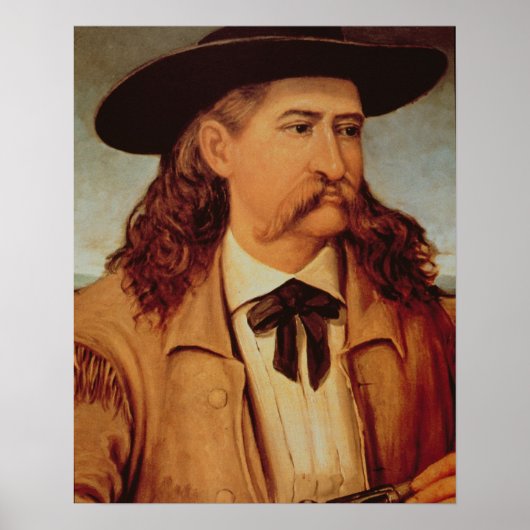 James Butler 'Wild Bill' Hickok (1837-76) 1874 (oi Poster (Vorne)