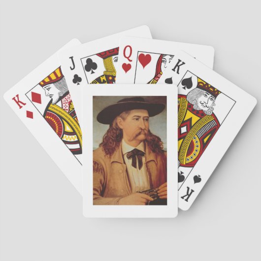 James Butler 'Wild Bill' Hickok (1837-76) 1874 (oi Spielkarten (Rückseite)