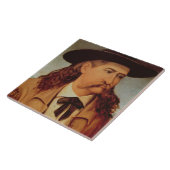 James-Butler "wilder Bill" Hickok (1837-76) 1874 Fliese (Seite)