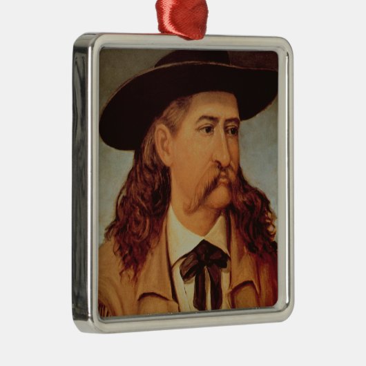 James-Butler "wilder Bill" Hickok (1837-76) 1874 Ornament Aus Metall (Rechts)