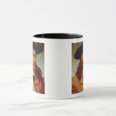 James-Butler "wilder Bill" Hickok (1837-76) 1874 Tasse (Zentrum)