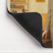 James Carter Weißes Haus Präsidentenportrait Mousepad (Ecke)