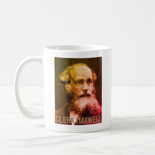 James Clerk Maxwell Kaffeetasse (Links)