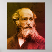 James Clerk Maxwell Poster (Vorne)