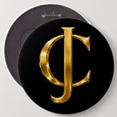 James Cohen Knopf Button (Vorne & Hinten)