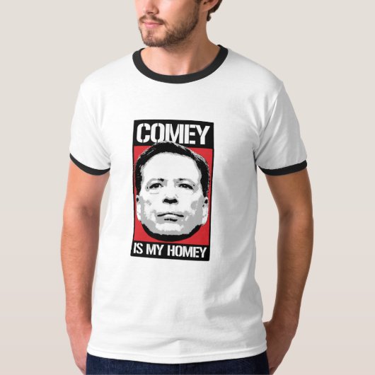 James Comey - Comey ist mein Homey - - T-Shirt (Vorderseite)