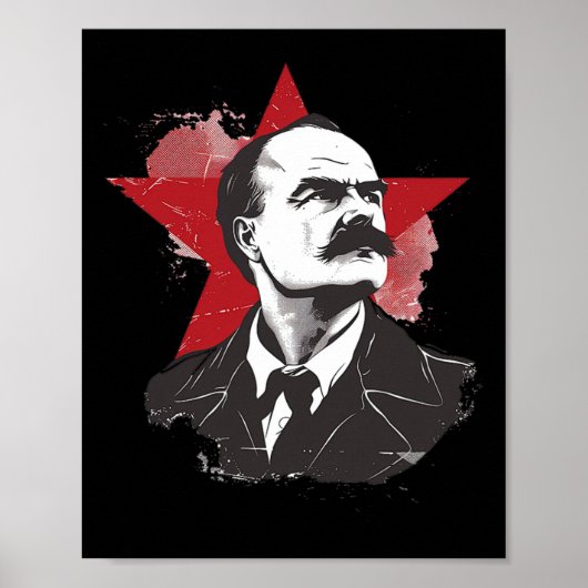 James Connolly - Irisch-Republikaner Sozialistin Poster (Vorne)