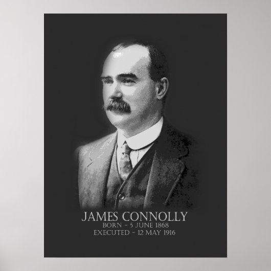 James Connolly Oster 1916 Irischer Republikaner Poster (Vorne)