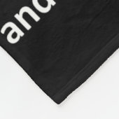 James Definition Personalisiert Name Funny Birthda Fleecedecke (Ecke)