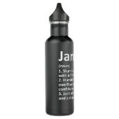 JAMES Definition Personalized Name Funny Birthday Edelstahlflasche (Links)