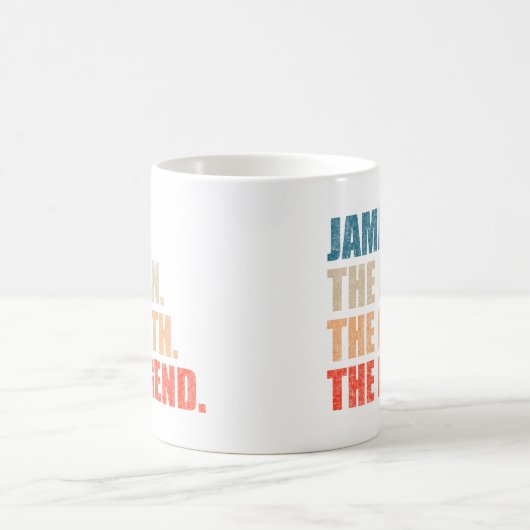 James Der Mann der Mythos der Legende Kaffeetasse (Mittel)