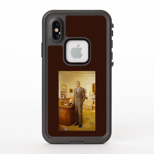 James Earl Carter Painted US-Präsident Portrait (Rückseite)