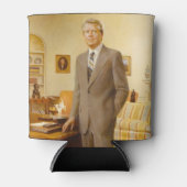 James Earl Carter Painted US-Präsident Portrait Dosenkühler (Vorderseite)