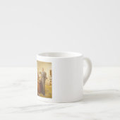 James Earl Carter Painted US-Präsident Portrait Espressotasse (Vorderseite Rechts)