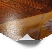 James Earl Carter Painted US-Präsident Portrait Fotodruck (Ecke)