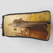 James Earl Carter Painted US-Präsident Portrait Golf Headcover (Vorderseite)