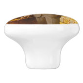 James Earl Carter Painted US-Präsident Portrait Keramikknauf (Seitenansicht)